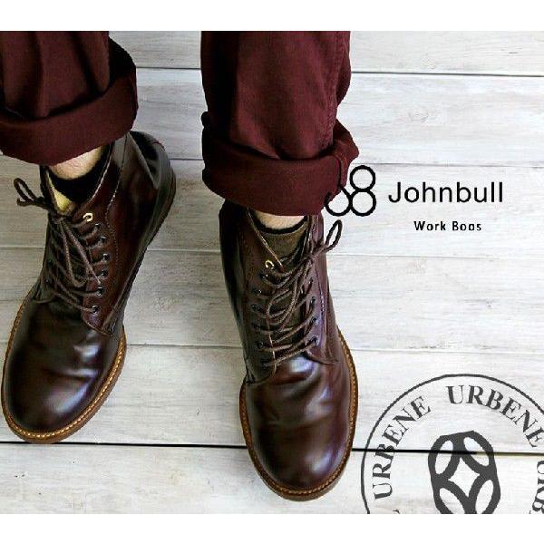 ジョンブル Johnbull コードバン 革靴 41 Johnbull（ジョンブル） メンズ ワークブーツ レザーシューズ 靴