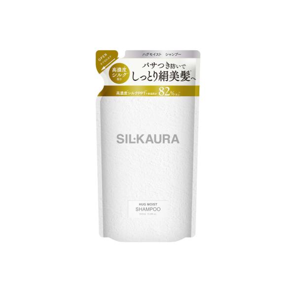 シル クオーラ ハグモイスト シャンプー 詰め替え ブランシルクブーケの香り 320mL