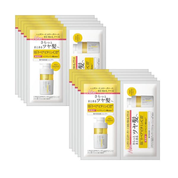 [リニューアル品]【選べる10点セット】シャンプー＆トリートメント 1dayトライアル 12mL＋12g Vリペア / COモイスト/ KRコントロール / EXバウンス unlabel LAB