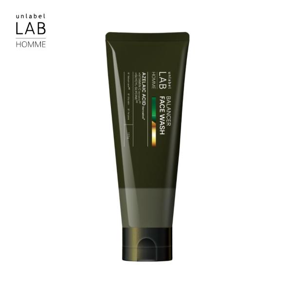 商品説明：アンレーベル　ラボから男性の肌悩みに特化した大人の肌管理※1コスメ誕生！清潔感あふれる好印象肌に肌コンディションに応じて洗い分ける2WAY洗顔カサつき、テカり、毛穴、ザラつき※2、黒ずみ※3、くすみ※4にアプローチ※1肌を整えるこ...
