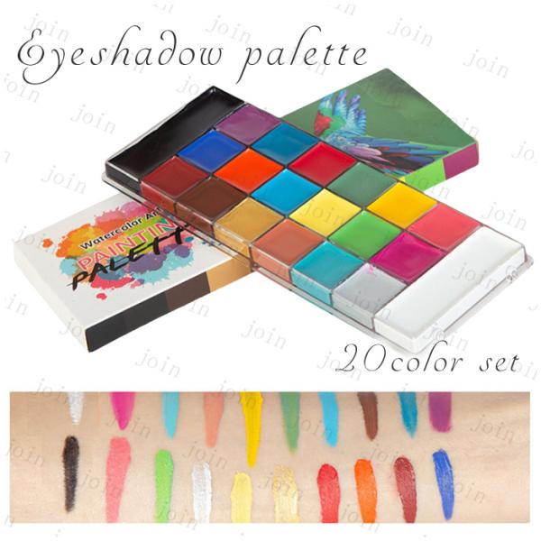 ★ご覧頂き有難うございます。■【商品説明】■ 20色 ボディペイント 顔ペイント 安全 無毒 簡単水洗 フェイスペイントです。■ハロウィンイベントやサッカーなどの応援の時に使えるフェイスペイントです。■【重さ】約270ｇ■【サイズ】長さ16...