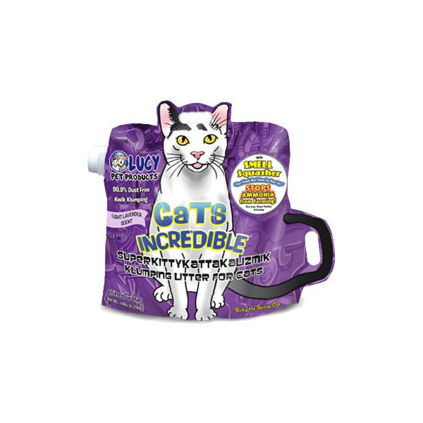 猫砂 ルーシーペットプロダクツ キャットインクレディブル（ラベンダー）6.35kg
