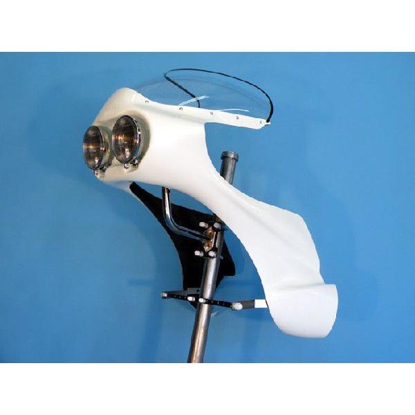 デュアルカウルフルセット ロケットカウル　ロングスクリーン付き デュアルロケットフルカウル 旧車ロングスクリーン : jokers-store