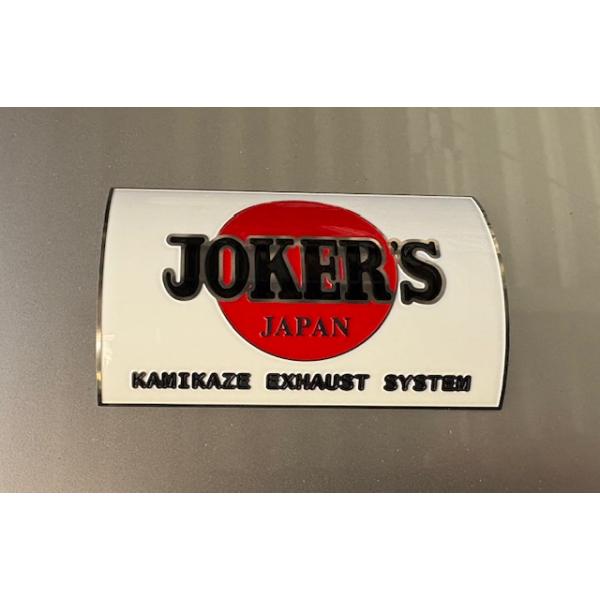 JOKER'S JAPAN カミカゼエキゾーストステンレス耐熱エンブレム