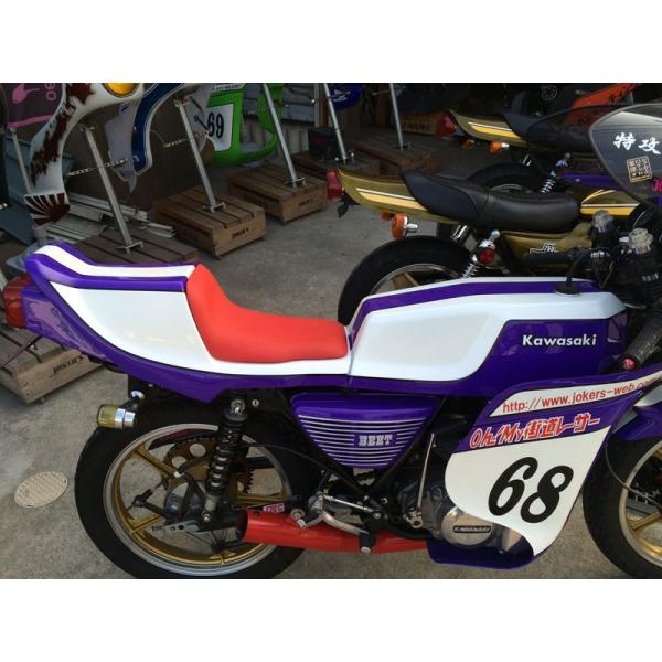 STF01 旧車タイプ セレクトタンクシート 当時FX KH ホーク etc