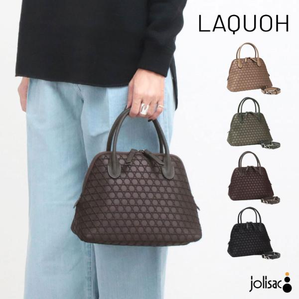 LAQUOH（ラクーオ） ショルダーバッグ ラク―オ バッグ ブガッティ 2WAY