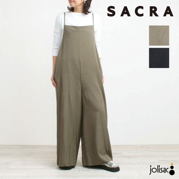 SACRA（サクラ） サロペット 新作 春夏 126108051 オールインワン