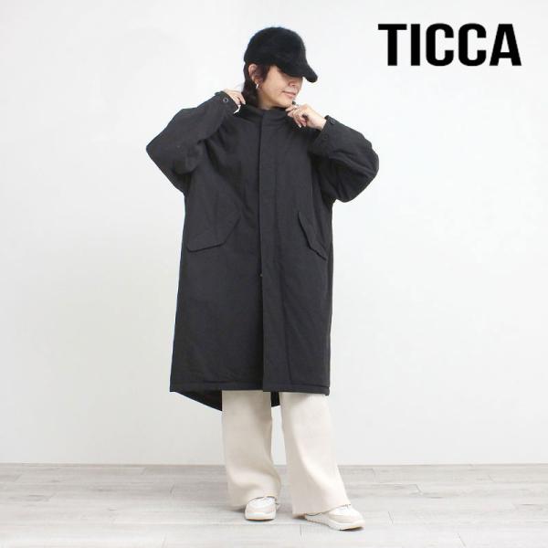 TICCA（ティッカ） アウター レディース 新作 パデッドモッズコート