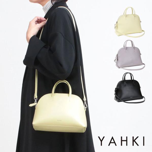 YAHKI（ヤーキ） ショルダーバッグ ラウンド型 2WAY YH-698 正規品
