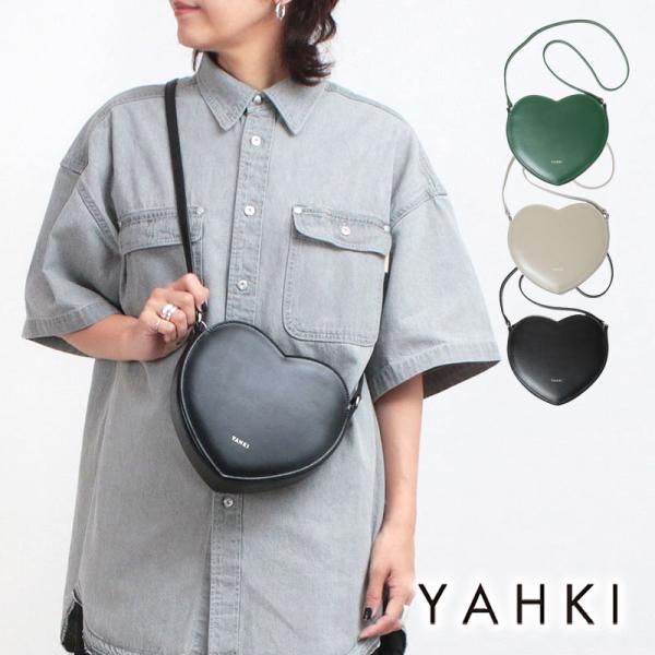 YAHKI ヤーキ ハート　バッグ YAHKI ショルダーバッグ バッグ YAHKI/ヤーキ ハート型バッグ
