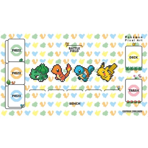 ポケモンカードゲーム 海外ポケモンセンター限定 プレイマット Pixel