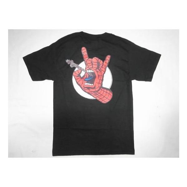 Santacruz サンタクルーズ X Marvel マーベルコミックス コラボ Spiderman スパイダーマン ハンド T 黒 ブラック Buyee Buyee 日本の通販商品 オークションの代理入札 代理購入