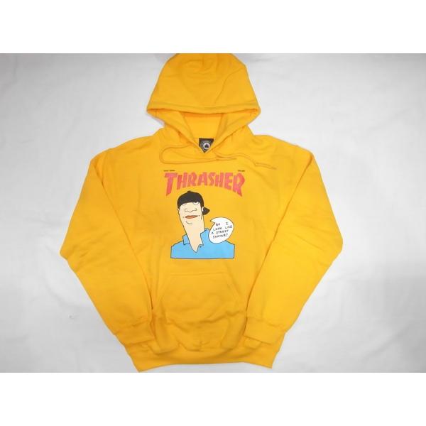 国内配送】 THRASHER スラッシャー モコモコボアプルオーバーパーカー