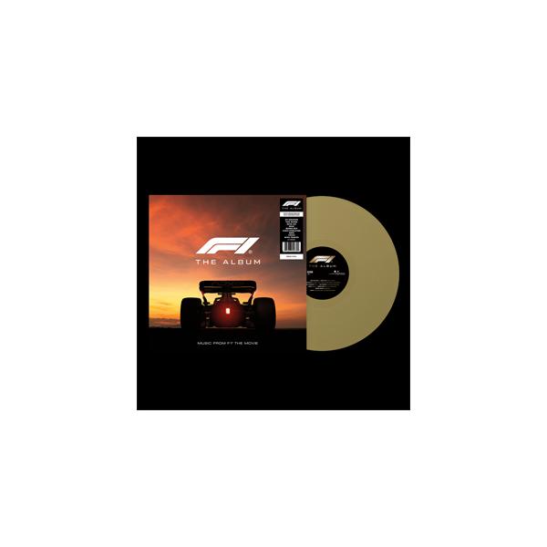 F1 THE ALBUM ゴールドレコード + CD + ポスター セット F1 THE ALBUM [GOLD VINYL]【アナログ盤】【輸入盤