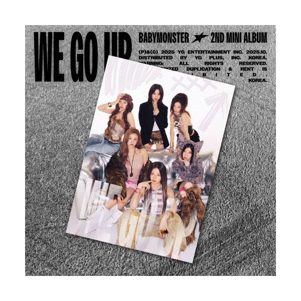 BABYMONSTER CD (WE GO UP) ASA サイン入り BABYMONSTER 2ndミニアルバム [WE GO UP] HMV限定特典付きでご予約受付