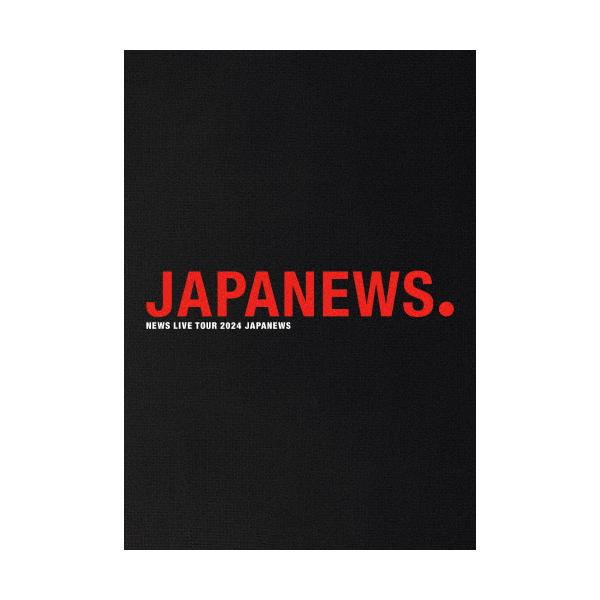 NEWS LIVE TOUR 2024 JAPANEWS(通常盤)【DVD】/NEWS[DVD]【返品