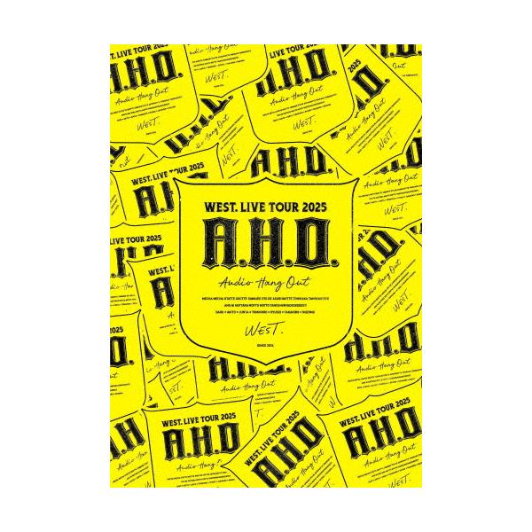 K-POP・アジア A.H.O. WEST DVD WEST. LIVE TOUR 2025 'A.H.O. - Audio Hang Out ' on Blu-ray