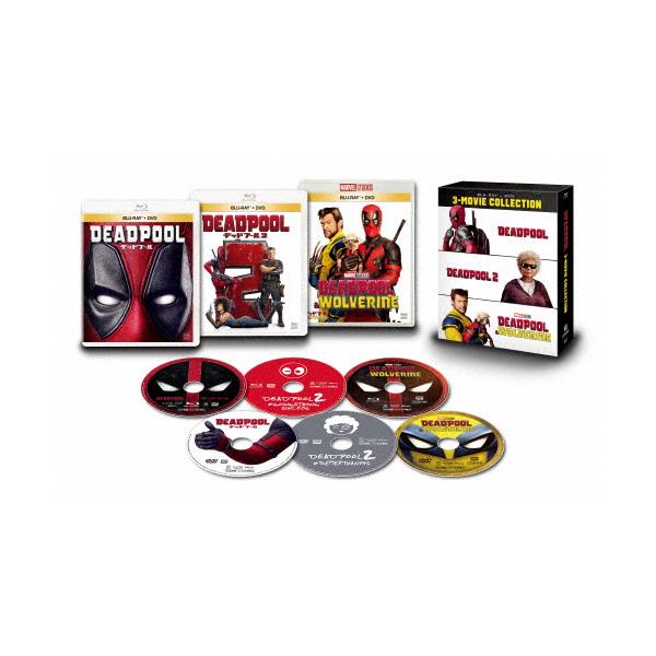 デッドプール:3ムービー・コレクション(ブルーレイ+DVD)/ライアン・レイノルズ[Blu-ray]【返品種別A】