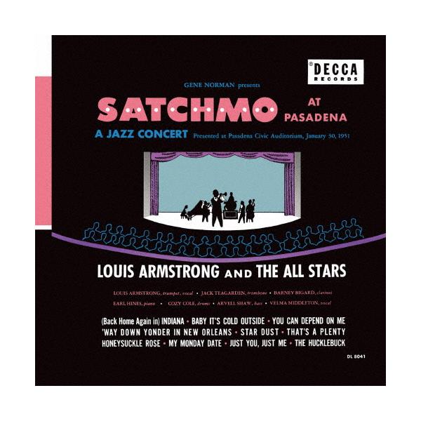 サッチモ・アット・パサデナ/ルイ・アームストロング[HQCD]【返品種別A】