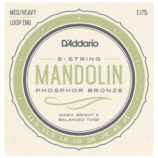在庫状況：お取り寄せ/お届け：約2週間/◆世界のトップ・マンドリン・ プレイヤー達に愛用されています◆Mandolin Strings Phosphor Bronze Medium/Heavy◆.0115 /.016 /.026 /.041...