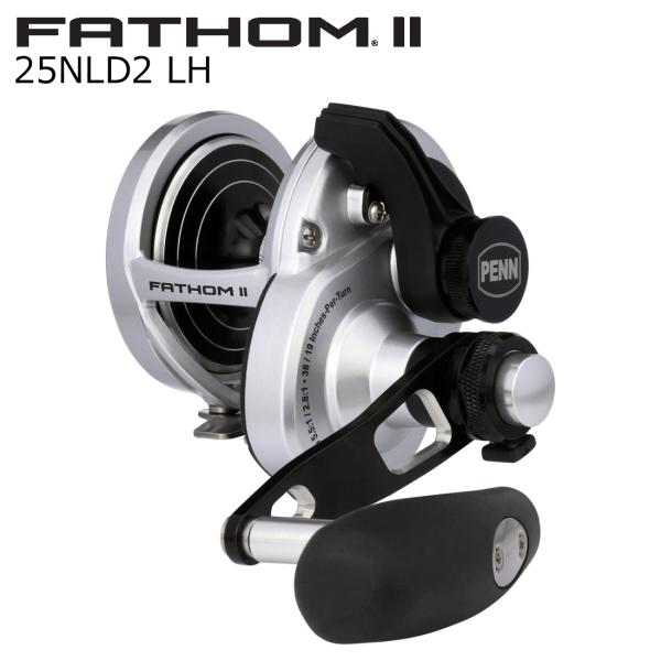 PENN ファゾム2 25NLD2LH　左ハンドル　新品未使用 Penn（ペン） ファゾム2 2スピード 25NLD2-L ナロースプール (左