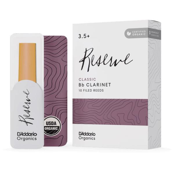 【クラリネットリード】ダダリオレゼルヴエヴォリューション3.5+【3箱セット】 オーガニック レゼルヴ エヴォリューション B♭クラリネット｜D