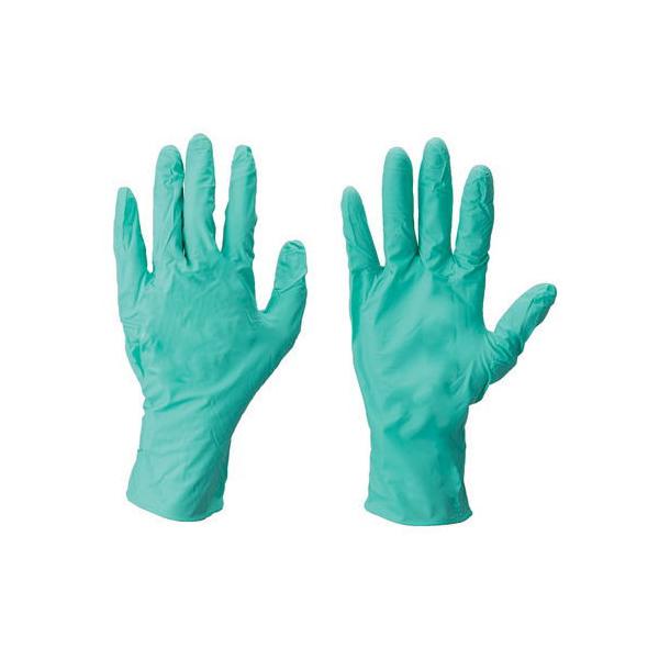 Ansell Medium Green 290 mm NeoTouch 13 mil Neoprene Powder-Free Disposable Gloves With Textured Finger Tip Finish And Beaded Cuffs (100 Each Per Box)