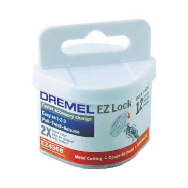 ドレメル ファイバーグラス補強カットオフホイール(EZ-Lock 外径38.1mm/ 12枚入り) DREMEL ロータリーツール EZ-Lock EZ456B 返品種別B