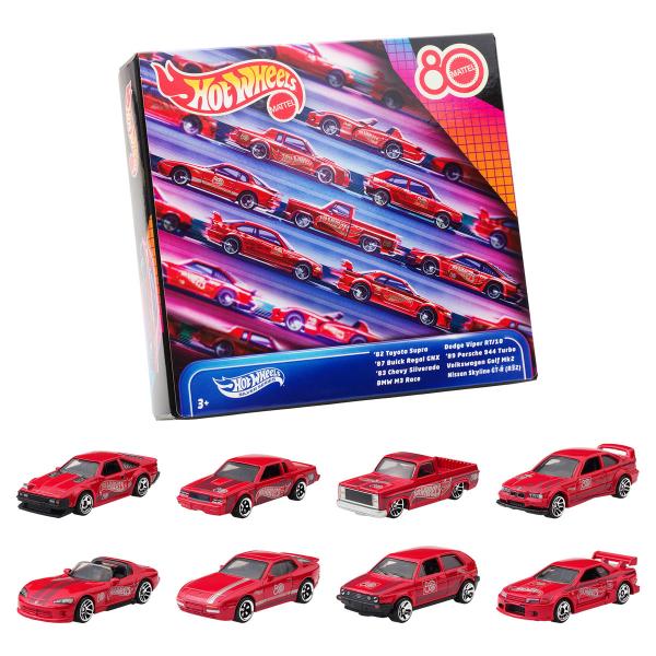 MATTEL（マテル） ホットウィール マテル80周年 8パック(JGK09-9866