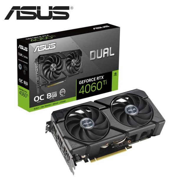 ASUS ASUS Dual GeForce RTX 4060 Ti OC Edition 8GB GDDR6(国内正規品) DUALRTX4060TIO8GEVO 返品種別B