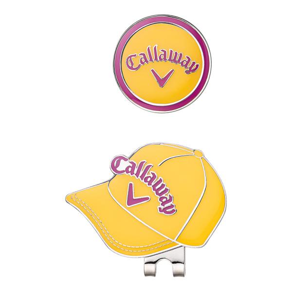Callaway（キャロウェイ） モチーフ マーカー25 JM(イエロー) ／3日〜5