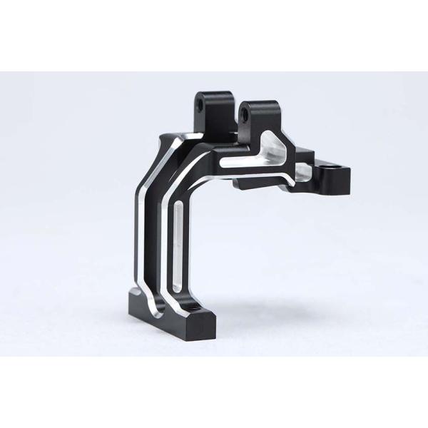 在庫状況：お取り寄せ/お届け：約2週間/※画像はイメージです。実際の商品とは異なる場合がございます。ヨコモ YD-2用 アルミ製一体型フロントバルクヘッド (軽量・ブラック)です。