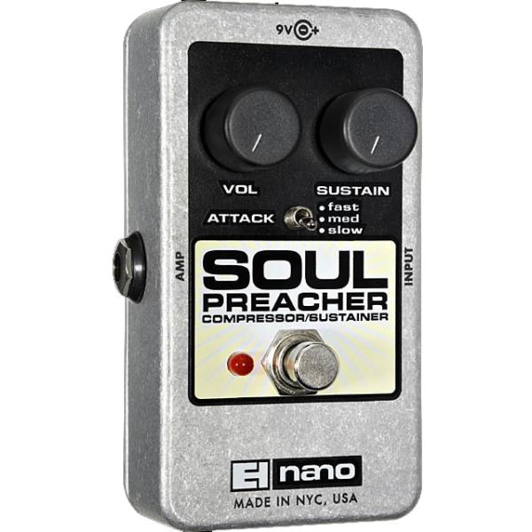エレクトロ・ハーモニクス コンプレッサー/ サステイナー Electro-Harmonix Soul Preacher SOULPREACHER 返品種別A