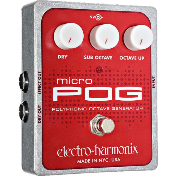 エレクトロ・ハーモニクス ポリフォニック・オクターブ・ジェネレーター Electro-Harmonix Micro POG MICROPOG 返品種別A