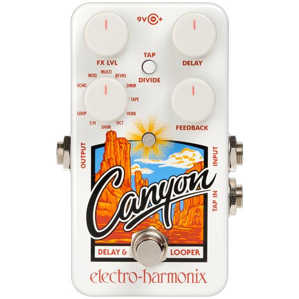 エレクトロ・ハーモニクス ディレイ＆ルーパー Electro-Harmonix Canyon CANYON 返品種別A