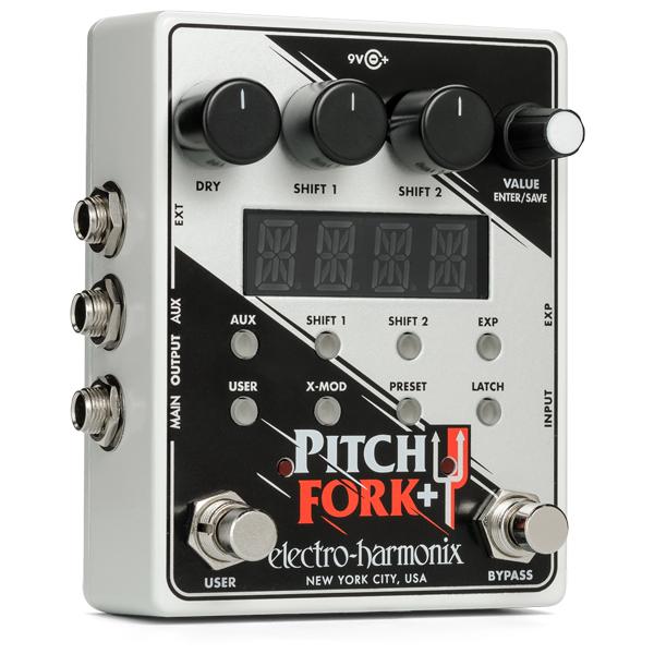 エレクトロ・ハーモニクス ポリフォニック・ピッチシフター Electro-Harmonix Pitch Fork+ PITCHFORK+ 返品種別A