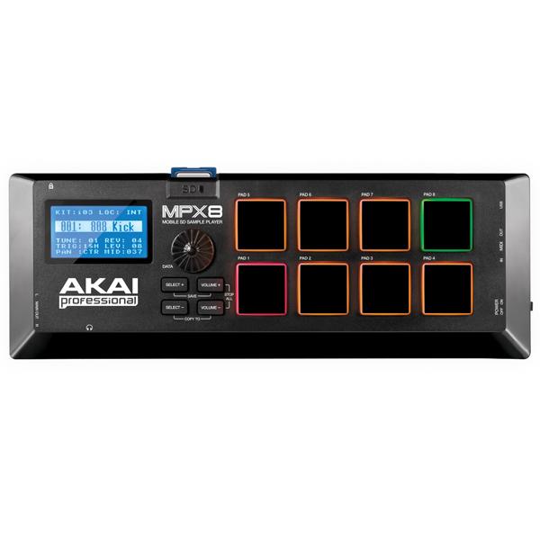 他サイト： アカイ サンプラー/ MIDIコントローラー AKAI MPX8 AP-EDR-002 返品種別Aの商品画像