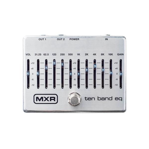 付属品完備MXR M108S 10 Band Graphic EQ イコライザー MXR 10バンド・グラフィックイコライザー 10-Band Graphic-EQ M108S