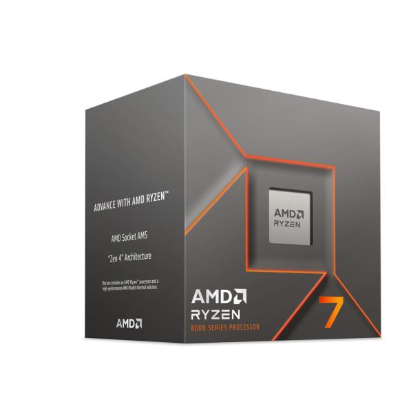 AMD｜エーエムディー (国内正規品)AMD Ryzen 7 8700F(AM5、8コア16スレッド、4.1GHz、65W、Wraith Stealth Cooler) 100-100001590BOX 返品種別B