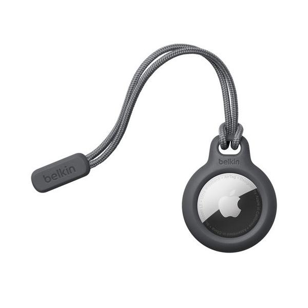 他サイト： BELKIN AirTag用ストラップ付きセキュアホルダー(ブラック) F8W974BTBLK 返品種別Aの商品画像
