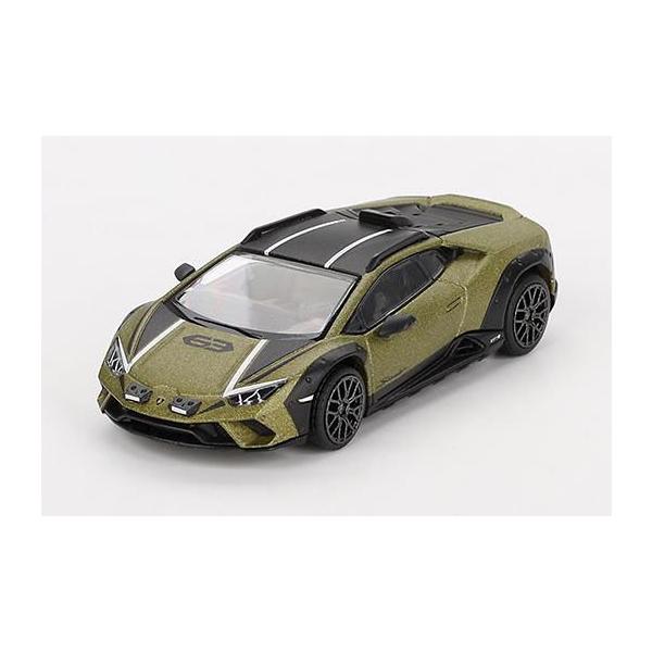 MINI-GT 1/ 64 ランボルギーニ ウラカン ステラート Verde Gea Matt