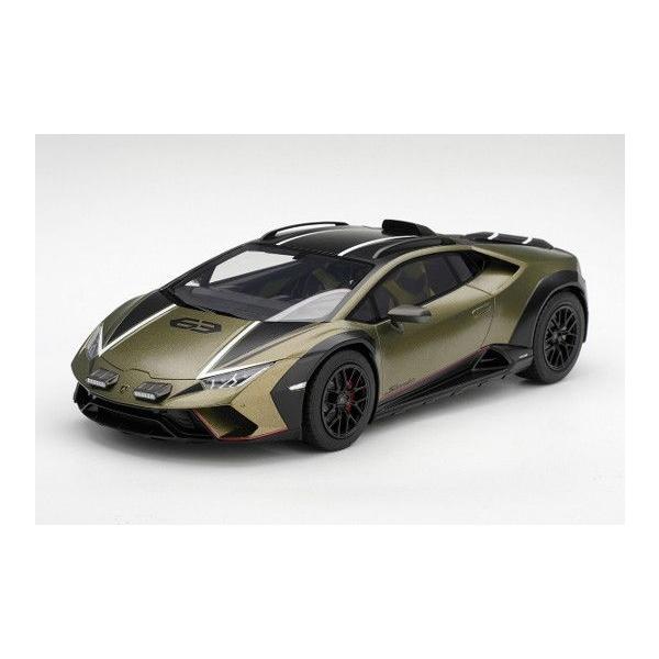 TOP SPEED 1/ 18 ランボルギーニ ウラカン ステラート ヴェルデ ジェア マット(マットグリーン)(TS0608)ミニカー 返品種別B