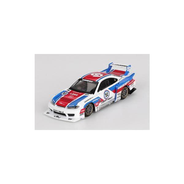 在庫状況：在庫あり/2025年12月 発売/※画像はイメージです。実際の商品とは異なる場合がございます。MINI−GT 1/64 Nissan LB-Super Silhouette シルビア S15 GARASIDRIFTxLBWK 20...