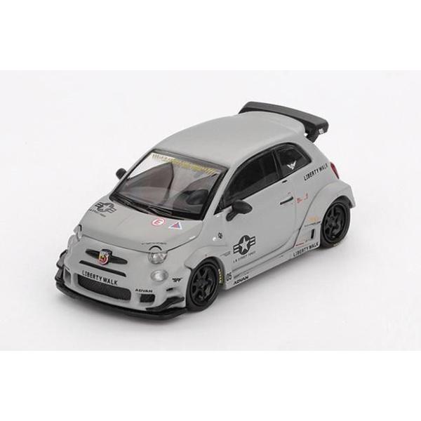 MINI-GT 1/ 64 アバルト 595 LB-WORKS x Abas Works Fighters(左