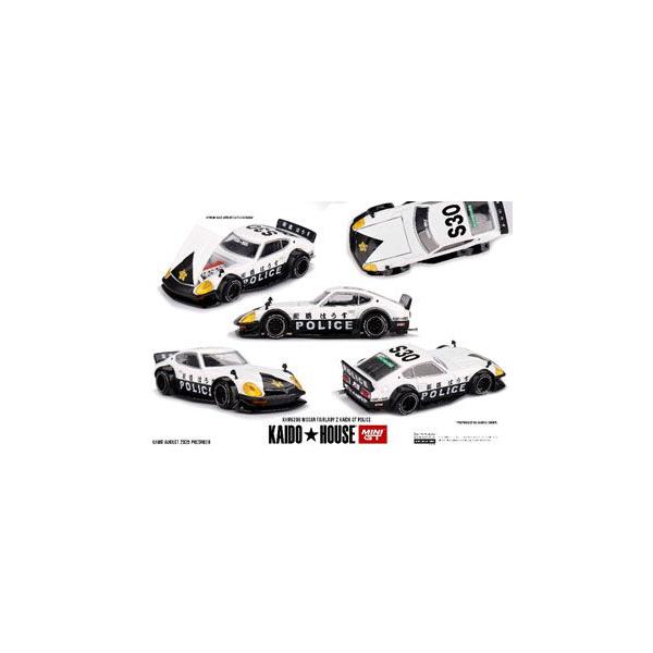 MINI-GT 1/ 64 Nissan フェアレディ Z Kaido GT ポリス(右