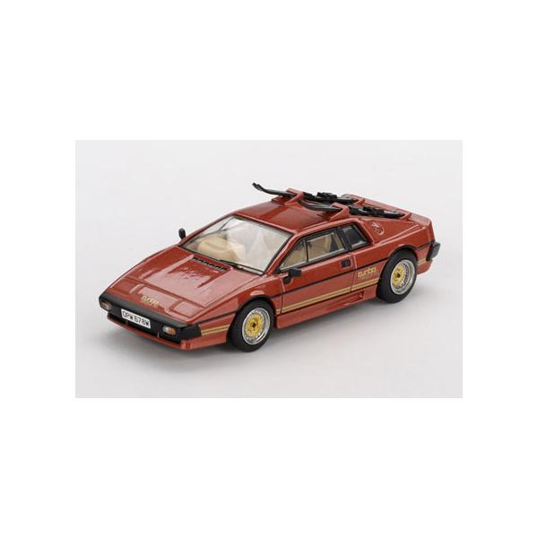 MINI-GT 1/64 ロータス エスプリ ターボ コッパーファイヤーメタリック 「ユア・アイズ・オンリー」(1981)フランス語版パッケージ(MGT00912-007F) 返品種別B