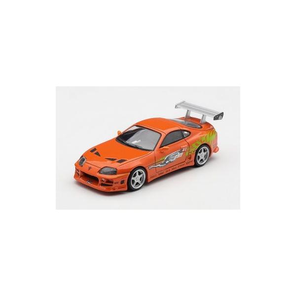 MINI-GT 1/ 64 Toyota スープラ BOMEX 「ワイルド・スピード」 (The Fast and the Furious) Brian O'Conner(MGT01250-BL)ミニカー 返品種別B
