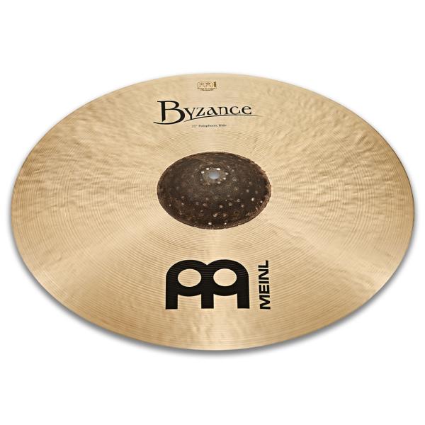 マイネル ポリフォニック ライドシンバル 21インチ MEINL Byzance Traditional Polyphonic Ride B21POR 返品種別A