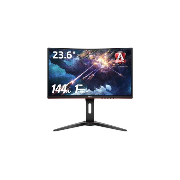 Aoc ゲーミング モニター C24g1 11 23 6インチ 144hz 1ms Va 曲面パネル Hdmi 2 Dp 1 Jan の価格と最安値 おすすめ通販や人気ランキングも激安で