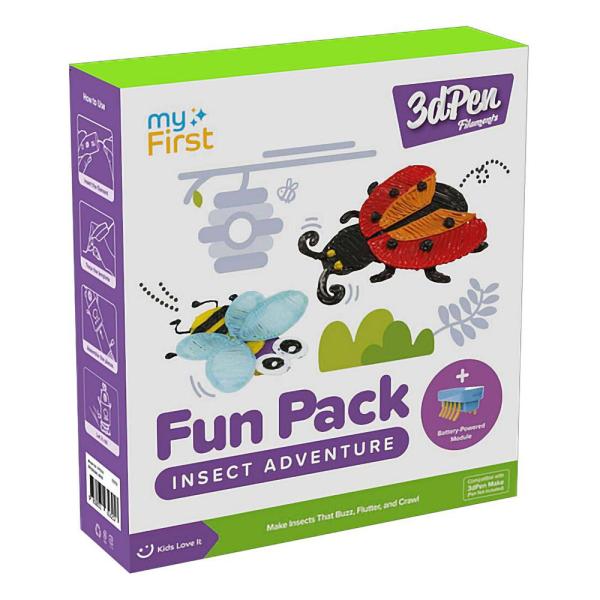在庫状況：お取り寄せ/2026年01月 発売/※(myFirst 3dPen Make)は別売りです。◆myFirst Fun Pack Filaments for 3dPen Make/[FP3304ACIA01]